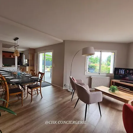 Prázdninový dům Chez Caco Maison Lumineuse Avec Jardin Proche Du Puy Dufou Les Herbiers